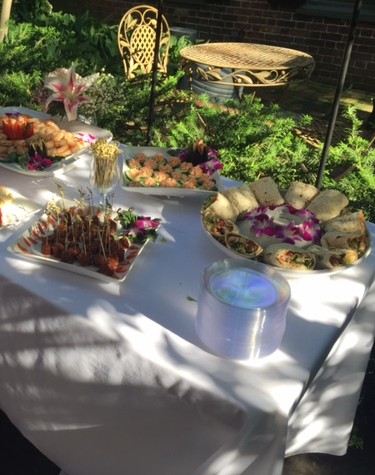 Appetizers on a Table Appetizers on a Table